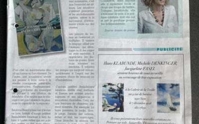 Journal de Sion – J’aurais préféré Baudelaire heureux