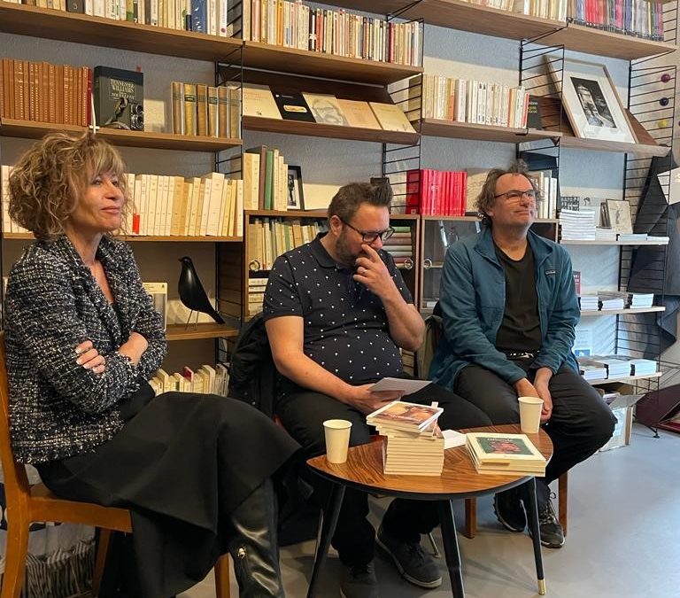 Chez Molly & Bloom. Vincent Barbey reçoit Béatrice Riand et Sylvain Larose : littérature et enseignement