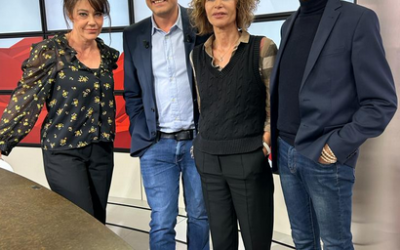 Au journal télévisé de Canal 9, le 18 octobre 2023, avec Maxime Siggen